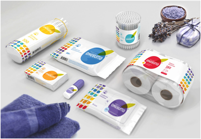 時尚與功能兼?zhèn)?Eжевита衛(wèi)生用品包裝設計賞析